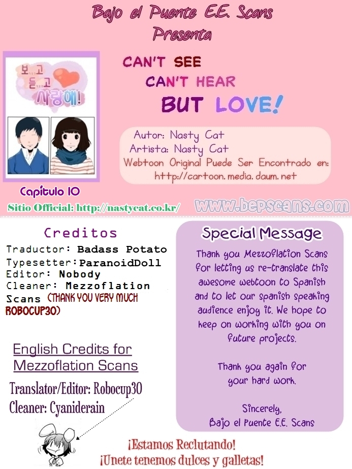 Can't See Can't Hear But Love-Chapter 10